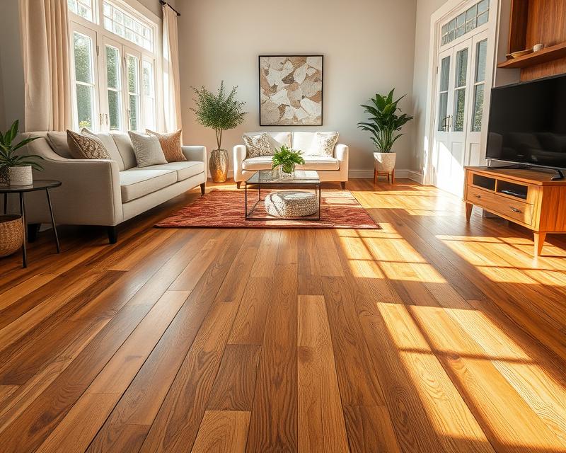 Dlaczego warto wybrać drewnianą podłogę do salonu? Trwałość i styl