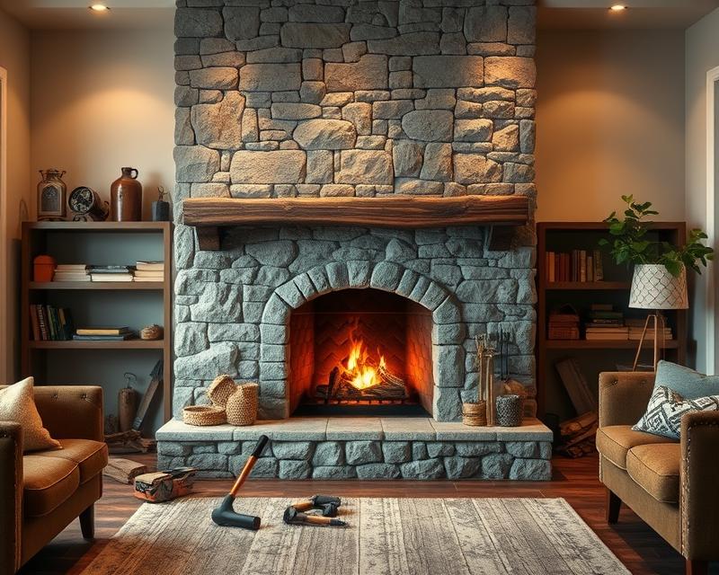 Przewodnik po budowie i wykończeniu kominka: od wyboru miejsca do finalnej obudowy