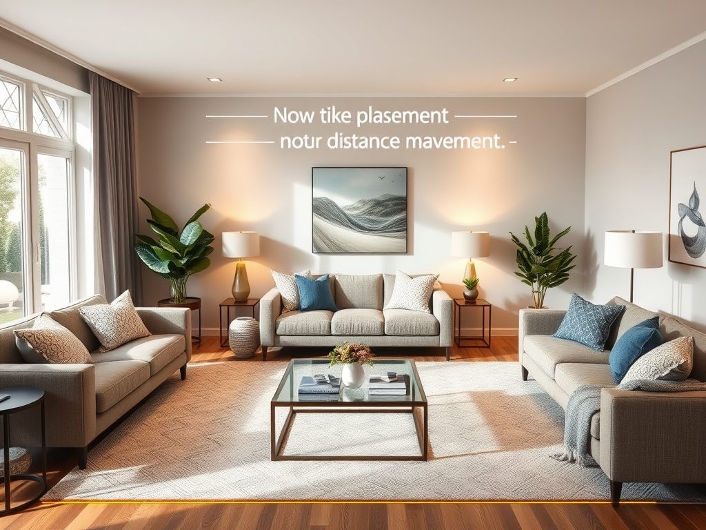 Odległości komunikacyjne przy meblach: jak uniknąć błędów i zapewnić wygodę ruchu w pokoju