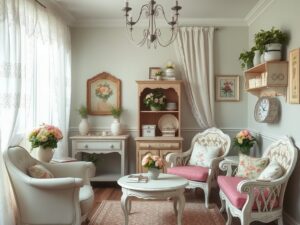 Styl shabby chic w praktyce: kluczowe cechy i zasady tworzenia przytulnych wnętrz