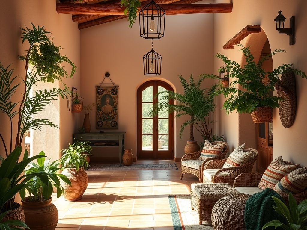 Styl śródziemnomorski we wnętrzach: jak łączyć kolory, materiały i detale dla autentycznego klimatu