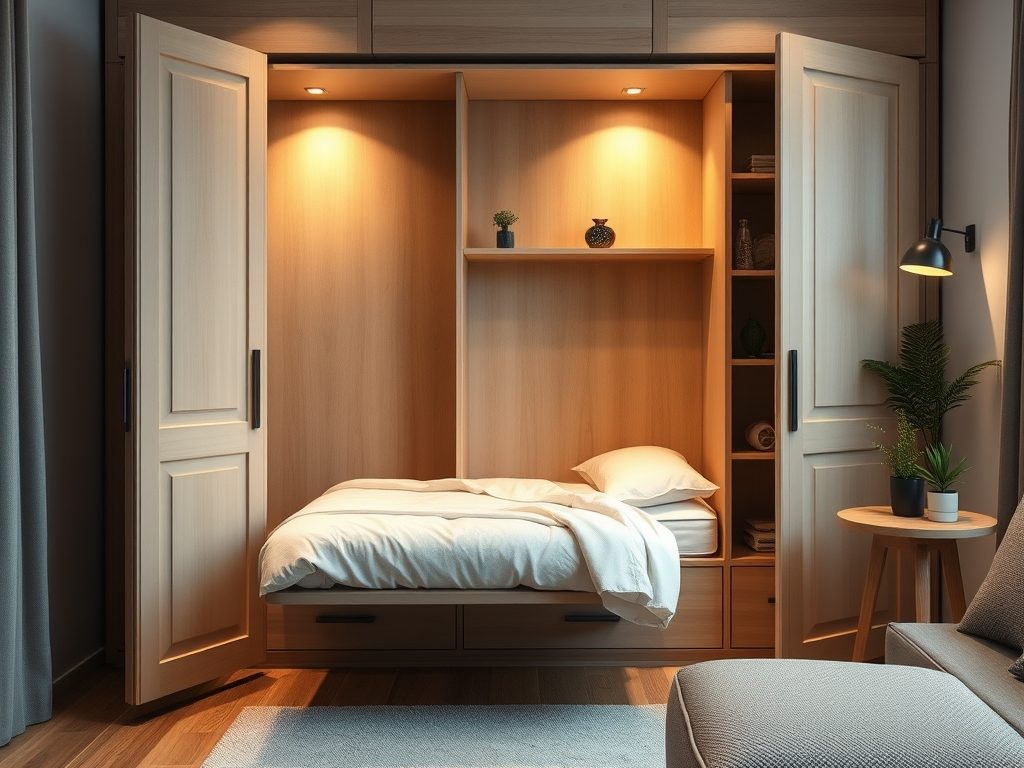 Łóżko chowane w szafie: kiedy warto je wybrać i jak uniknąć typowych problemów użytkowania