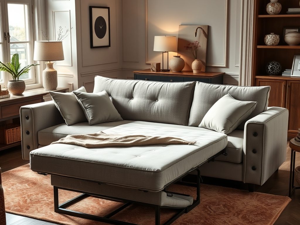 Sofa z funkcją spania: jak wybrać model łączący wygodę snu z praktycznym mechanizmem rozkładania