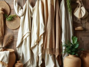 Styl boho w tekstyliach: jakie naturalne tkaniny wybrać dla komfortu i oryginalnego efektu