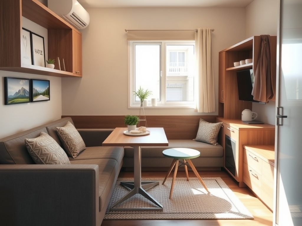 Meble wielofunkcyjne w małych mieszkaniach: jak łączyć funkcjonalność, design i oszczędność miejsca bez typowych błędów