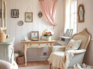 Styl shabby chic: jak dobierać kolory i dodatki, by stworzyć romantyczne wnętrze z duszą vintage