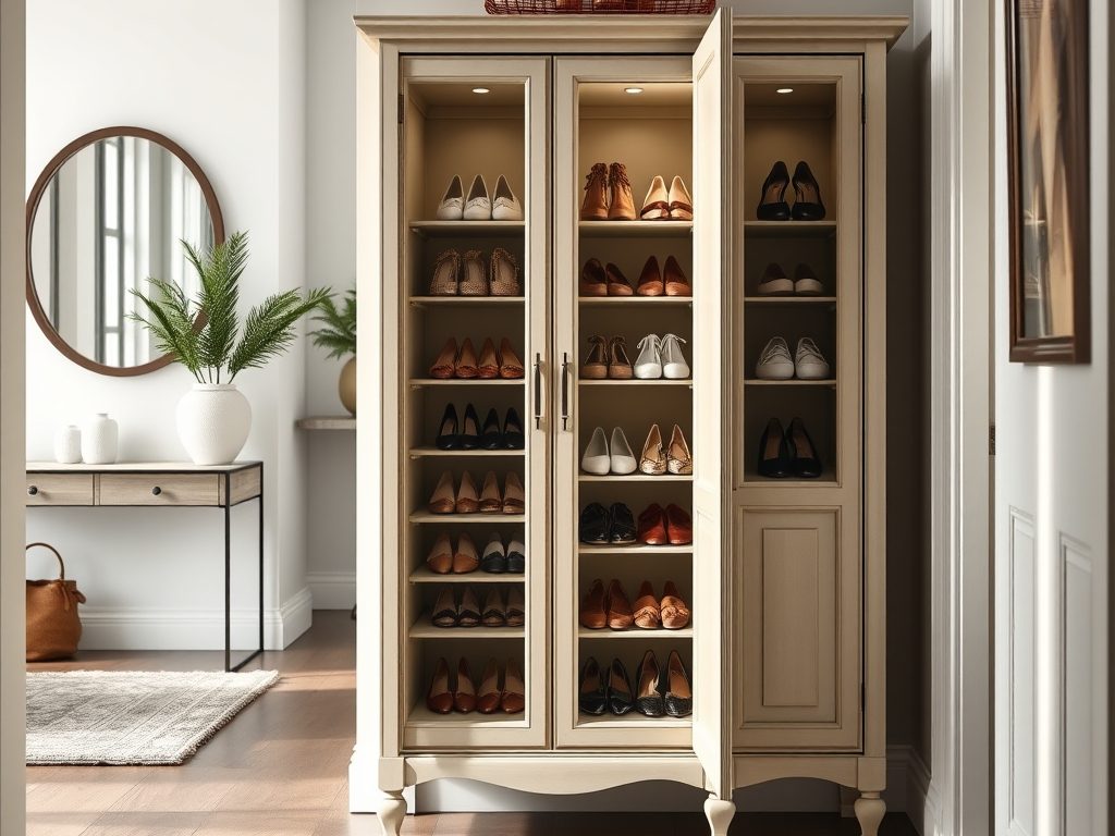 Szafka na buty: jak wybrać funkcjonalny mebel do przedpokoju dopasowany do stylu i przestrzeni